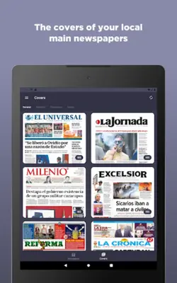 Mexican Newspapers android App screenshot 0